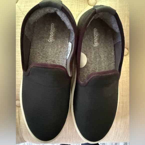 Allbirds Black Wool Lounger WL Slip-On Sneaker Women’s Shoes Size 8 - Picture 4 of 7